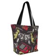 thumbnail image 2 of Fotbe Vintage Gaming Pattern Beach Tote,Shoulder Handbag,Spacious Tote Bag,Lightweight Travel Bag,Versatile Shopping Bag, 2 of 9