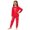 0#Red824, variant on Elegyee Girls Pajama Sets Bow Print Long Sleeve Top Pants PJ Set Sleepwear(3-14 Years)