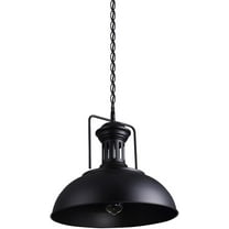 Seacoi Retro Metal Pendant Light for Kitchen Island, Vintage Rustic Pendant Lamp for Dining Room, Industrial Style Pendant Light Fixture, Farmhouse Pendant Lighting for Over Table Sink