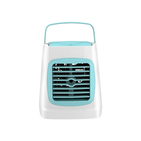 

Tiezhimi Portable Mini Air Conditioner Cool Cooling Bedroom Artic Cooler USB Fan Desktop