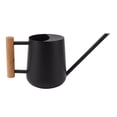thumbnail image 2 of Regadera de Acero Inoxidable de 900 Ml con Pico Largo de Madera Elegante Regadera de Flores para Jardín Plantas de Interior y Exterior ANGGREK Otros, 2 of 8