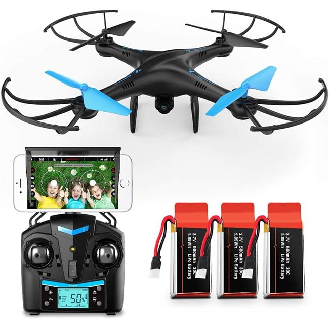 Relaunch Aggregator F1 U45WBJ BLU Force1 U45W Beginners Rc Camera Drone Walmart