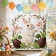 thumbnail image 5 of kladzum 18x18 Inch Easter Throw Pillow Covers - Embroidered Decorative Pillow Case for Sofa, Bedroom & Spring Decor, 5 of 6