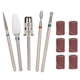 thumbnail image 4 of Juego de cabezales para pulir uñas BuyWeek 5 piezas acero de tungsteno, 4 of 14