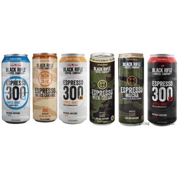 Black Rifle Coffee RTD 200Mg And 300Mg Caffeine, Ready To Drink Variety