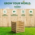 thumbnail image 4 of Greenes Fence Outdoor Cedar Wood Composter 24" x 24" x 31", 77.3 gal., 4 of 8