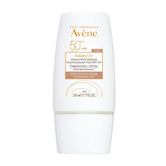 Crema solar Eau Thermale Avène Solarie UV Mineral 50+ 50 ml