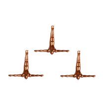 6.5" x 2.5" x 6.5" Wall Diver - Bronze 3-Pack
