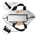 thumbnail image 4 of Fotbe Woodland Animals in Neutral Tones Bolsa Tote Estética de Lona con Estampado para Mujer - Bolsa Reutilizable de Hombro Casual para Vacaciones, Compras, Trabajo y Gimnasio, 4 of 8