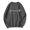 thumbnail image 4 of Futezty Grandma Sweatshirt Women I Don't Spoil My Grandkids Long Sleeve Graphic Shirts Funny Mimi Pullover Top, 4 of 5