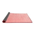 thumbnail image 2 of Ahgly Company Indoor Square Solid Red Modern Area Rugs, 5' Square, 2 of 4