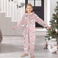 thumbnail image 6 of Soft Big Kids Onesie Pajamas Cozy Loose-Fit Jumpsuits for kids with Pockets for Christmas Lounge & Play Cute Unicorn Pattern, 6 of 8