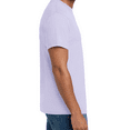 thumbnail image 3 of Hanes Short Sleeve T-Shirt - Urban Lilac, Men Crewneck Comfortable Classic Fit Tee, S, 3 of 5