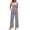 Black and White Checkered, variant on Overalls for Women Loose Fit Jumpsuits Fashion Checkered Straight Leg Pants Stretch Bib Coveralls