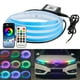 thumbnail image 1 of 1Pcs Más Reciente RGB LED Capó De Coche Tira De Faros Delanteros Luces De Circulación Diurna Aplicación Flexible Control Remoto Lámparas De Atmósfera Decorativas 12v huangjie unisex, 1 of 2