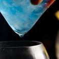 thumbnail image 4 of Vaso de Cóctel Molecular de Vidrio Sésil, Base Triangular, Vaso de Cóctel Helado, Vaso de Cóctel de Bola, 4 of 5