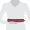 thumbnail image 6 of Scunci Braided Headwrap Headband, Mauve, 6 of 6