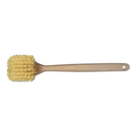 

Boardwalk BWK4320 Polypropylene Fill 20 in. Long Tan Handle Utility Brush