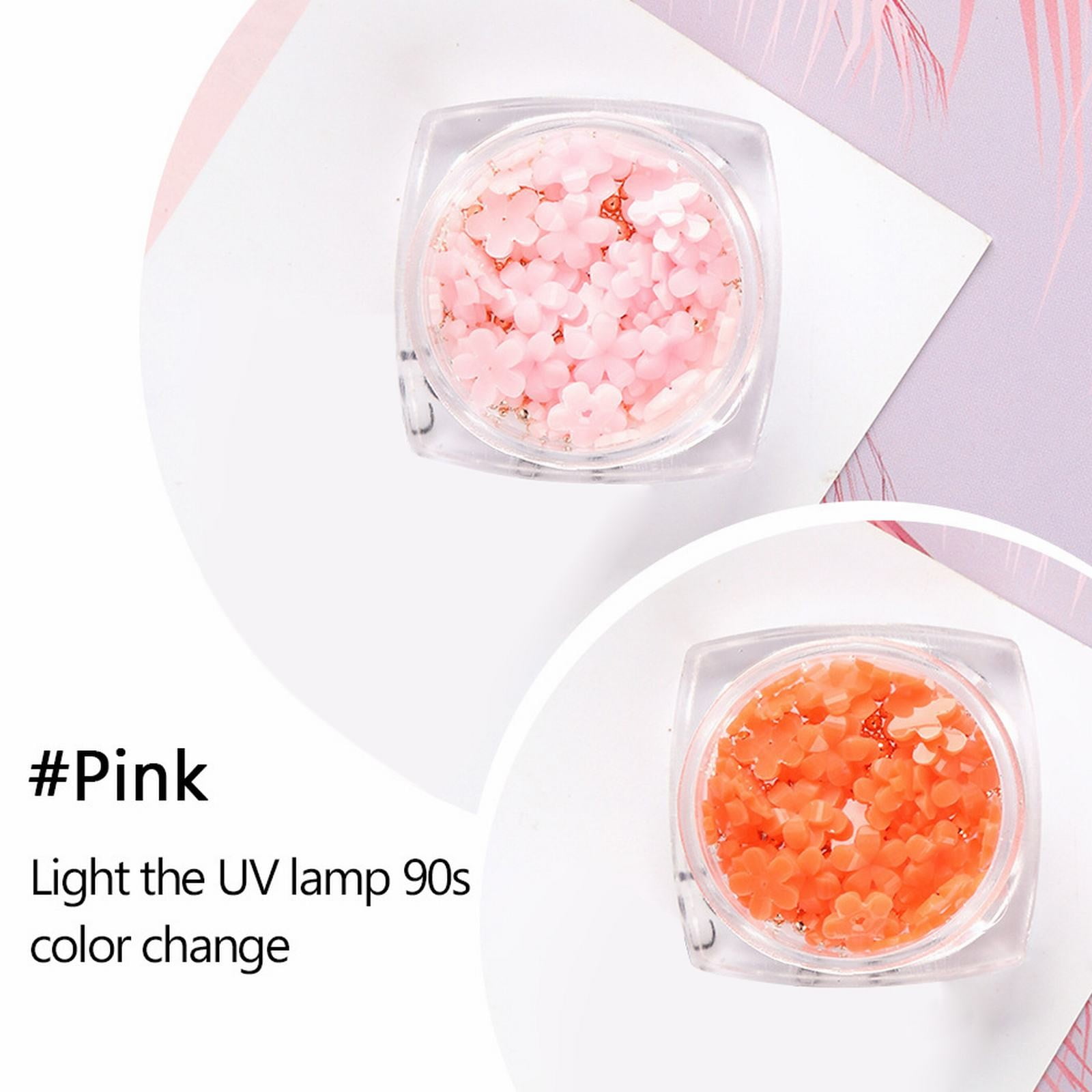 Leaf Glitter Nail Pigments compatible with Machine for Gel Nails Rhinestone Container Nail Border Gel Nail Glitter Decals Beads Nail Bling Rhinestones Nail Sticker Organizer Nail Care System