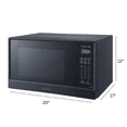 thumbnail image 4 of Refurbished Panasonic 1.3 CU. FT. 1200W Microwave Oven #NN-SC64MBC -Black, 4 of 4