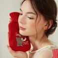 thumbnail image 3 of LLC Soft Knit Covered 500ml Rubber Hot Water Bottle, 3 of 5