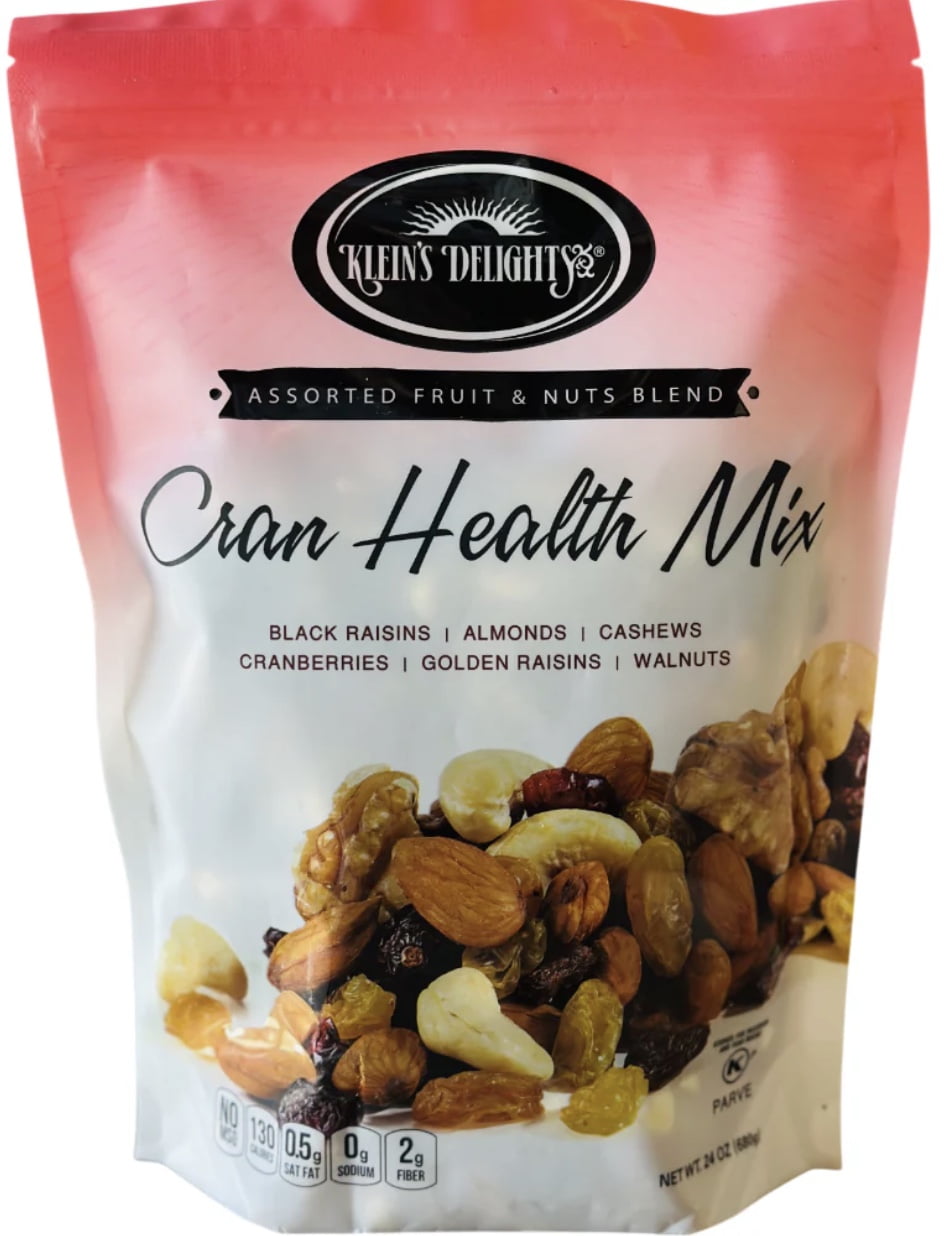 Klein's Delight Assorted Fruit and nuts Blend (Cran Health Mix 24 ounce)
