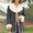 Dark Gray, variant on Women's Winter Coat with Lapel Collar and Button Front – Warm Composite Fabric Long Sleeve Jacket for Casual Outings, Commute, or Weekend Getaways | Stylish Outerwear with Pockets
