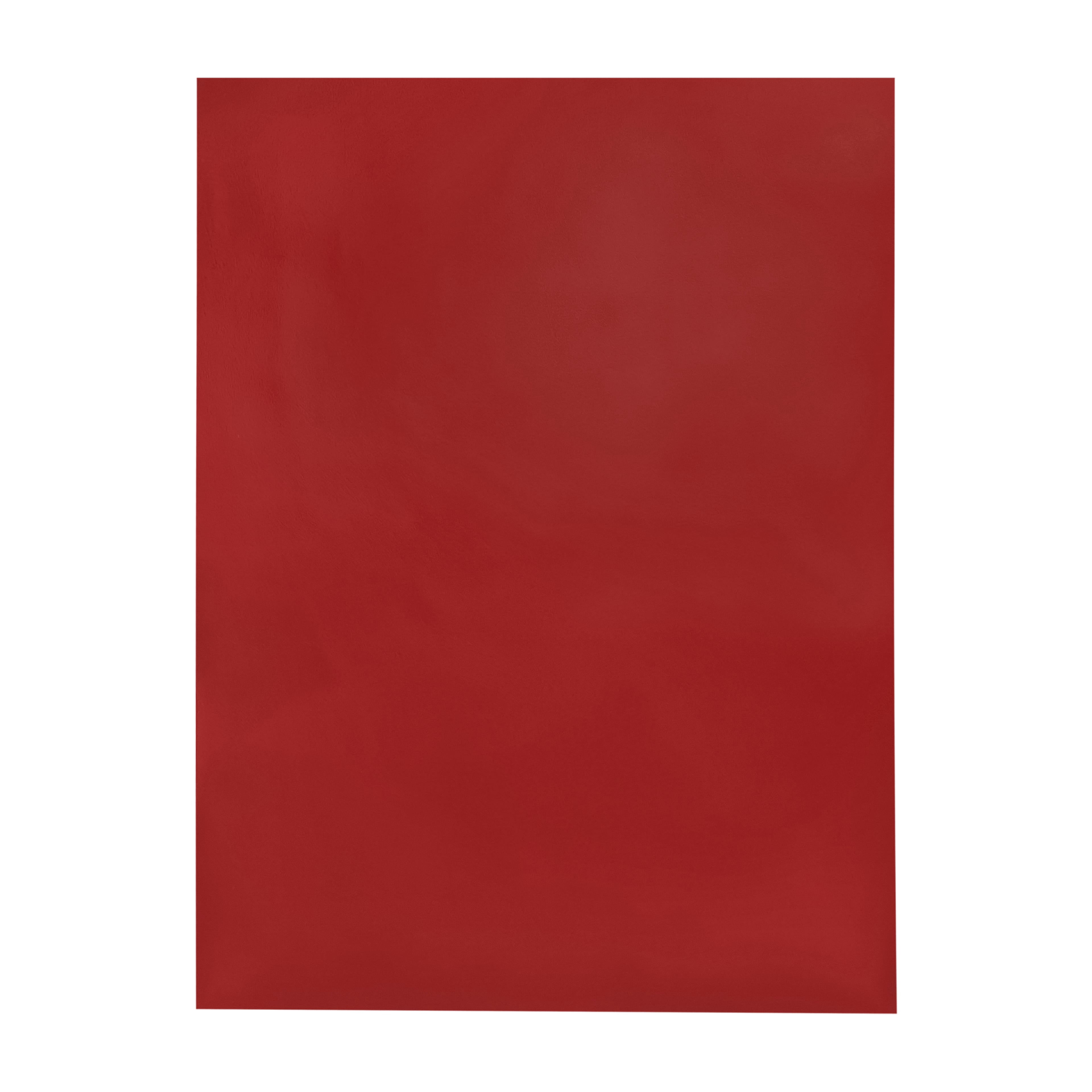 Make Market Genuine Leather Sheet, Premium DIY Crafting Material, Red, 9" x 12", 1-Pack