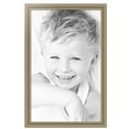 thumbnail image 2 of ArtToFrames 24" x 38" Silver Picture Frame, 24x38 inch Silver MDF Poster Frame (WOM-4445), 2 of 7