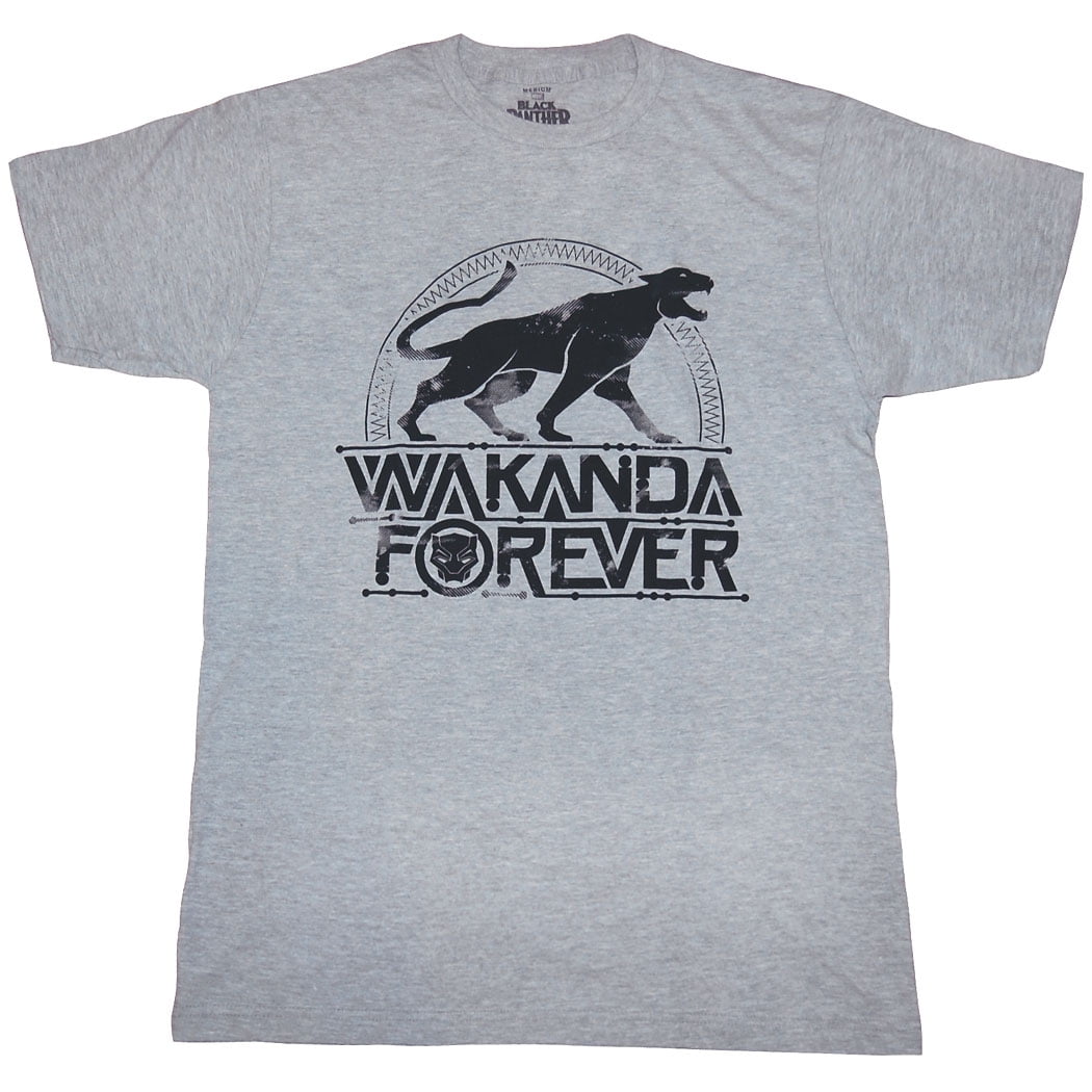Wakanda Forever Black Panther Custom Mens Gildan T-Shirt Tee New 
