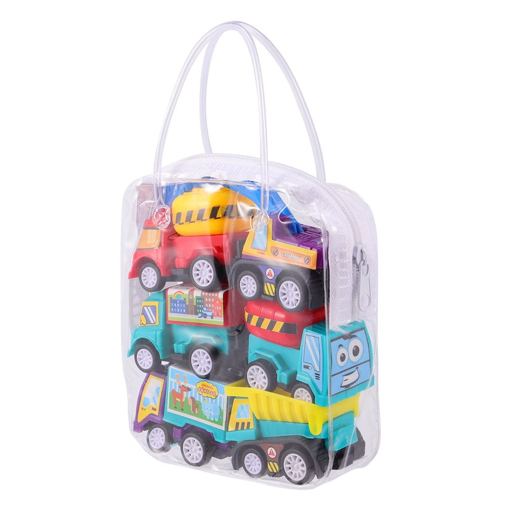 Toyvian 5 Pièces Voiture à Inertie Animale Jouet De