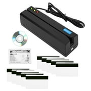 FTVOGUE MSR605X Magnetic Strip Card Reader LED Indicator Magstripe Writer 3 Tracks,MSR 206 Magnetic Stripe Reader