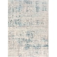 thumbnail image 2 of Sydney Tate Blue Modern Abstract Distressed 5'3" x 7'3" Area Rug, 2 of 6