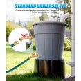 thumbnail image 2 of WADEO Rain Barrel Spigot Kit 1/4 Turn Ball Value Spigot with Bulkhead Fitting, 2 of 9