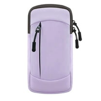 Cell Phone Holder Arm Bag & Wrist Bag for Phone, Sports Running Armband for Gym & Cycling, Compatible with iPhone 16/16Pro/Plus/15/14 Samsung Galaxy All Phones