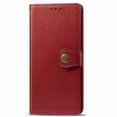 thumbnail image 4 of Wallet Case for Samsung A71 5G Magnetic Clasp Folio Kickstand Premium Leather Case with Hand Strap, [RFID Blocking] Credit Card Slots Shockproof TPU Inner Cover for Samsung Galaxy A71 5G, Red, 4 of 11
