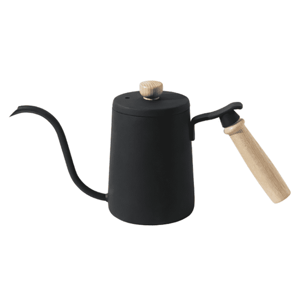 Bearachild Contenedor de hervidor de café Contenedor de acero inoxidable Hervidores de té Ollas de agua Juegos de servir café y té Negro Bearachild HA011194-01B