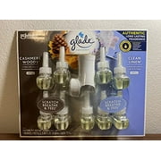 Glade Cashmere Woods and Clean Linen PlugIns Scented Oil