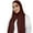 D, variant on Shawl Wraps For Women Muslim Head Solid Color Long Wrap Scarves Cotton For Women Fashion Scarf