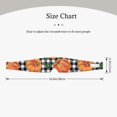 thumbnail image 3 of Kdxio Scarfs for Women Lightweight Print Autumn Pumpkins Gingham Pattern Scarf Shawl Fashion Scarves Sunscreen Shawls, 3 of 7