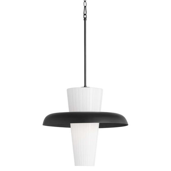 Quorum International 8227-20 Mallory 20" Wide Pendant - Black