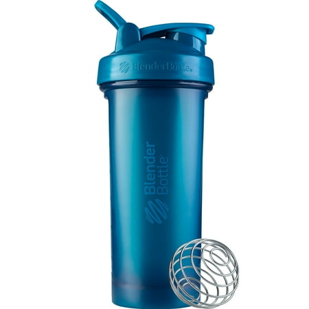 UPC: 0847280057368 | BlenderBottle Classic V2 28 Oz Ocean Blue Solid Print Shaker Cup with Flip-Top Lid