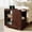 Walnut, variant on Wisykoke Mobile Sideboard with Charging Station, Bedside Table Cabinet with Drawer, Adjustable Shelf, 2 AC Outlets, USB & Type-C Ports, Lockable Wheels, for Dining Room, Bedroom, Kitchen