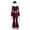 RD2, variant on Christmas clothes Christmas decorations Christmas Ladies Red Long Sleeve Jumpsuits santa suit