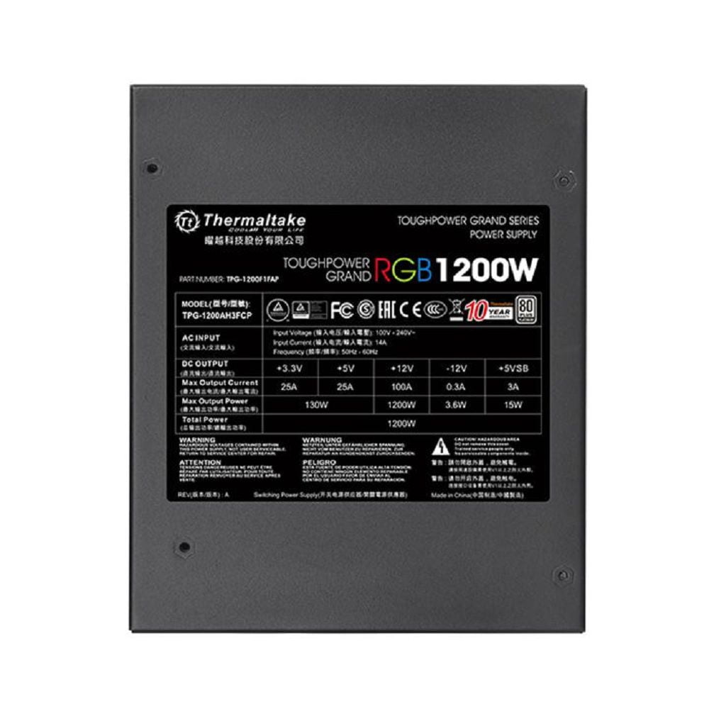 Thermaltake Toughpower Grand RGB Platinum 1200W Full-Modular Power