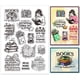 thumbnail image 1 of Sello transparente para amantes de la lectura, sellos de silicona para amantes de los libros, sello de goma transparente para sellar., 1 of 7