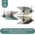 thumbnail image 5 of J JACKCUBE DESIGN Set of 3 Arrow Rustic Wall Mounted Coat Rack with 6 Heavy Duty Metal Coat Hanger Hooks Rack for Coats, Hats, Purse on Entryway, Bedroom, Mudroom, Kitchen- MK908A, 5 of 6