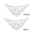 thumbnail image 3 of Sikiie Hand Drawn Rabbit Dog Bandanas-Dog Scarf Bib Kerchief Breed for Dogs and Small for Pets Gift-Large, 3 of 5