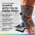 thumbnail image 6 of Modvel Compression Knee Brace - 2 Pack for Running Knee Pain, Knee Support Compression Sleeve, or Meniscus Tear ACL & Arthritis Pain Relief, 6 of 10