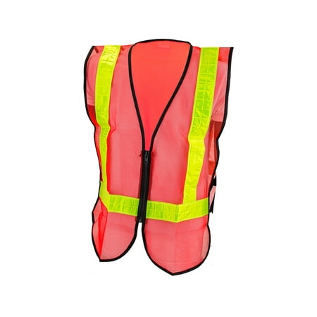 Sunlite Deluxe Reflective Vest SAFETY ORANGE Cycling Hiking Run Hunt Camp